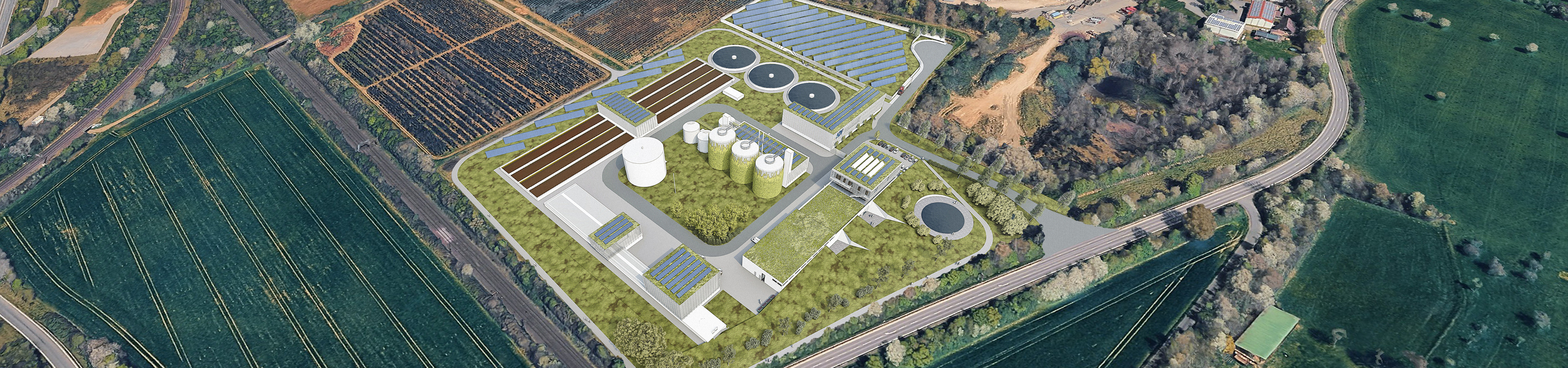 ZUKÜNFTIGE KLÄRANLAGE AZV untere Ahr Neubau der Sinziger Kläranlage